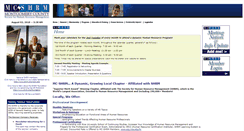 Desktop Screenshot of mc-shrm.org