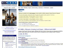 Tablet Screenshot of mc-shrm.org